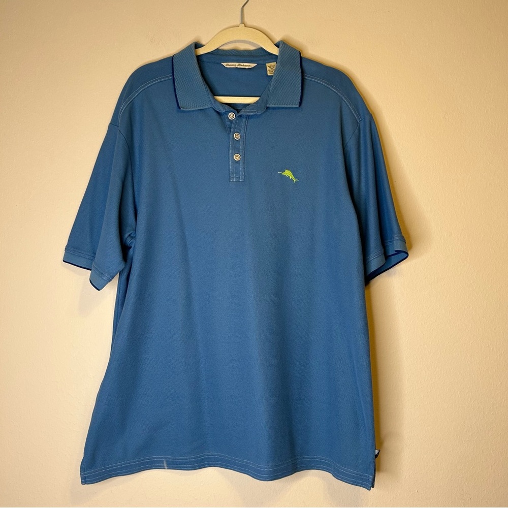 Tommy Bahama Men’s Polo Blue Size XL